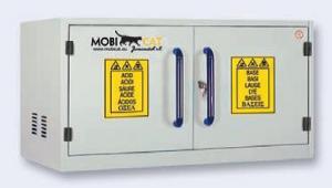 ARMARIO PARA ACIDOS Y BASES - 2 PUERTAS - BV1300 - 100x50X62